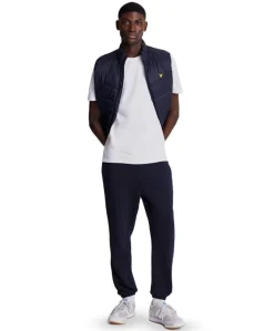 Slim sweat pant heren broek blauw