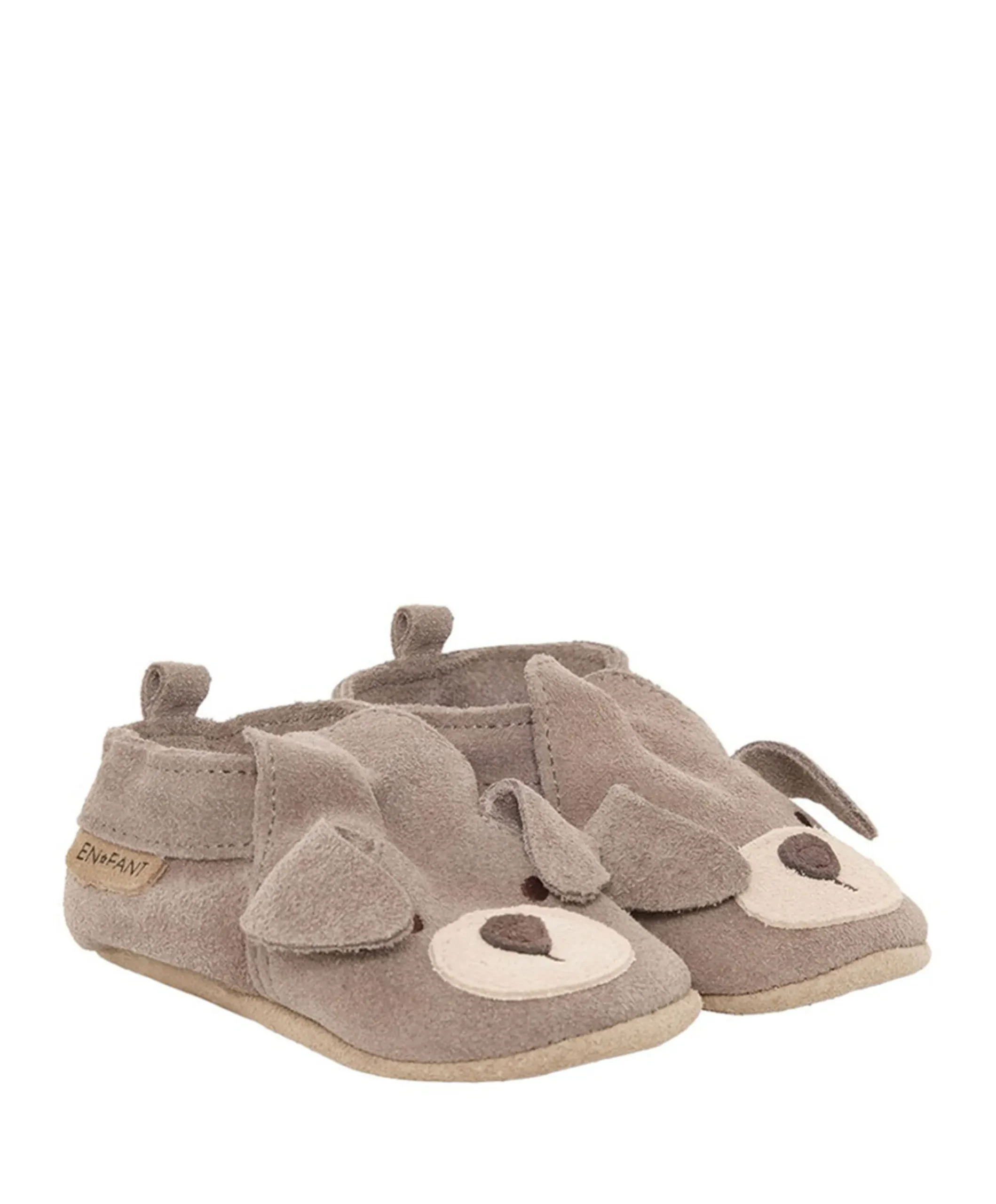 Slippers Suede Animal uniseks pantoffels bruin