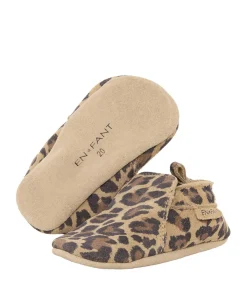 Slippers Suede AOP uniseks pantoffels bruin
