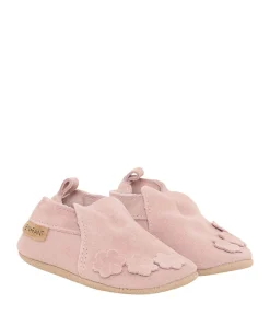Slippers Suede Emb. uniseks pantoffels roze