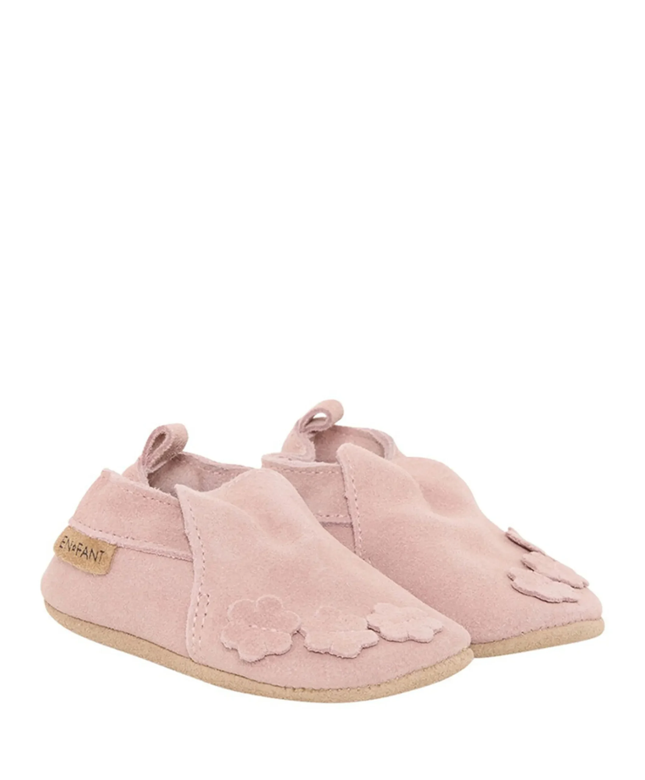 Slippers Suede Emb. uniseks pantoffels roze