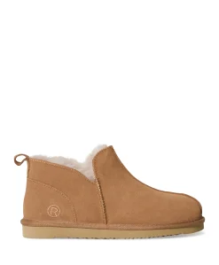 Soazza dames pantoffels bruin