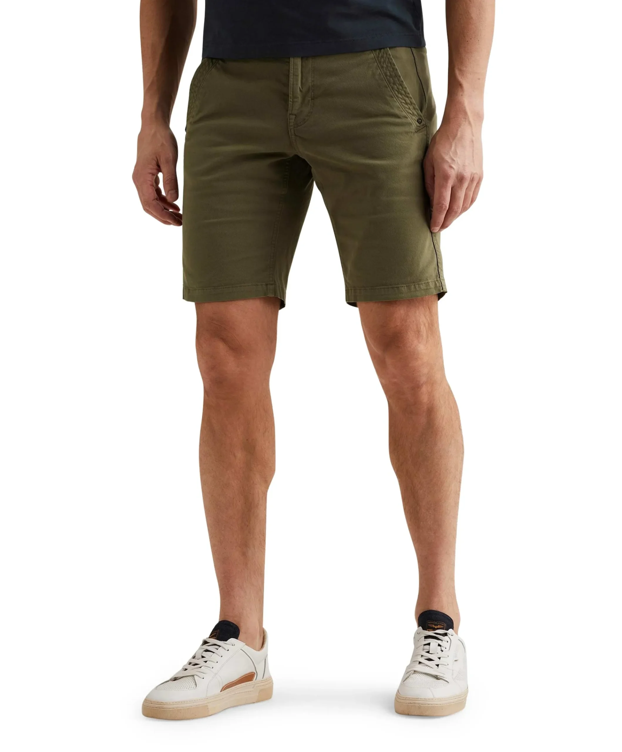 SPECTOR CHINO SHORTS FANCY STRUCTU heren korte broek groen