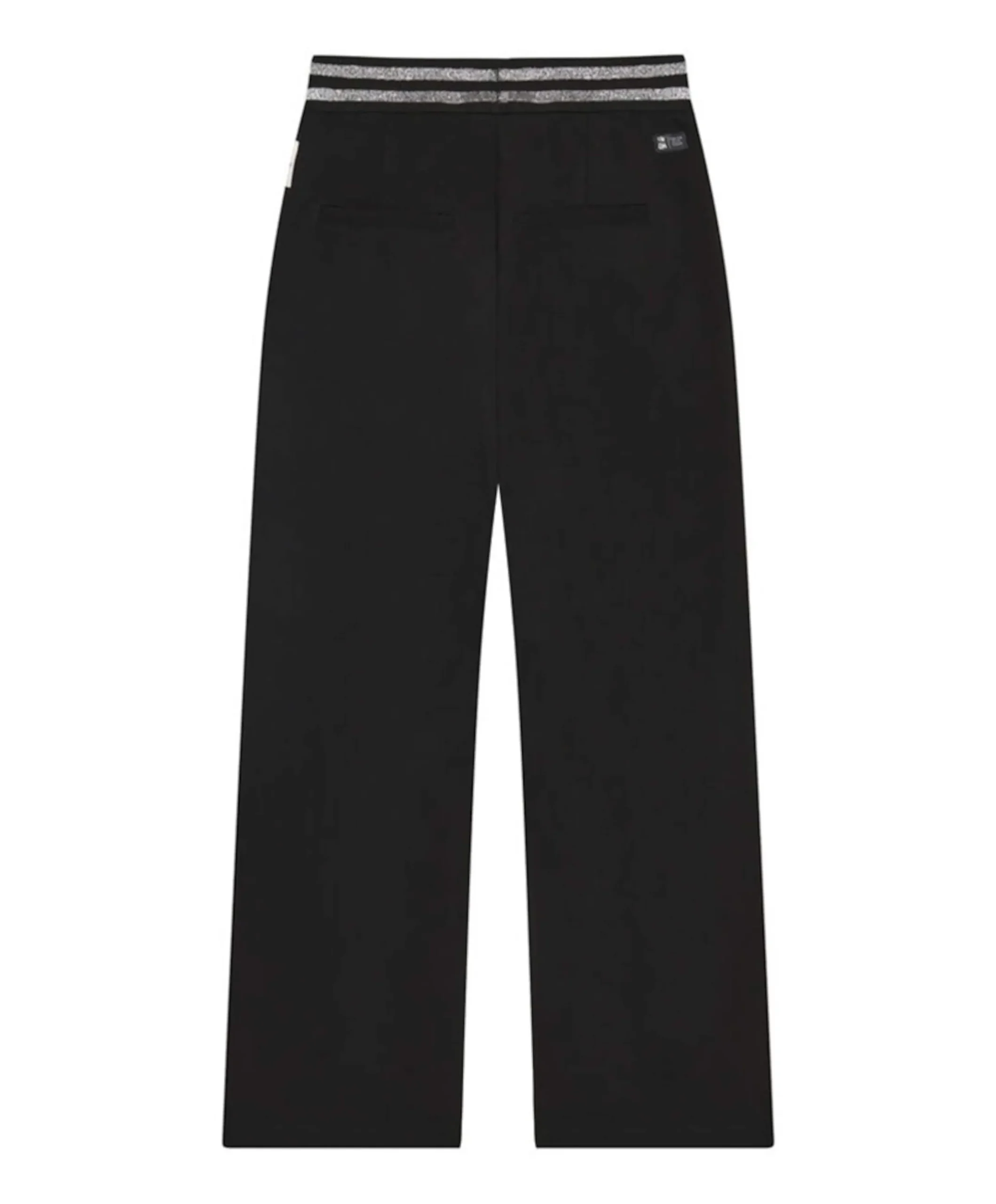 Sporty meisjes pantalon zwart