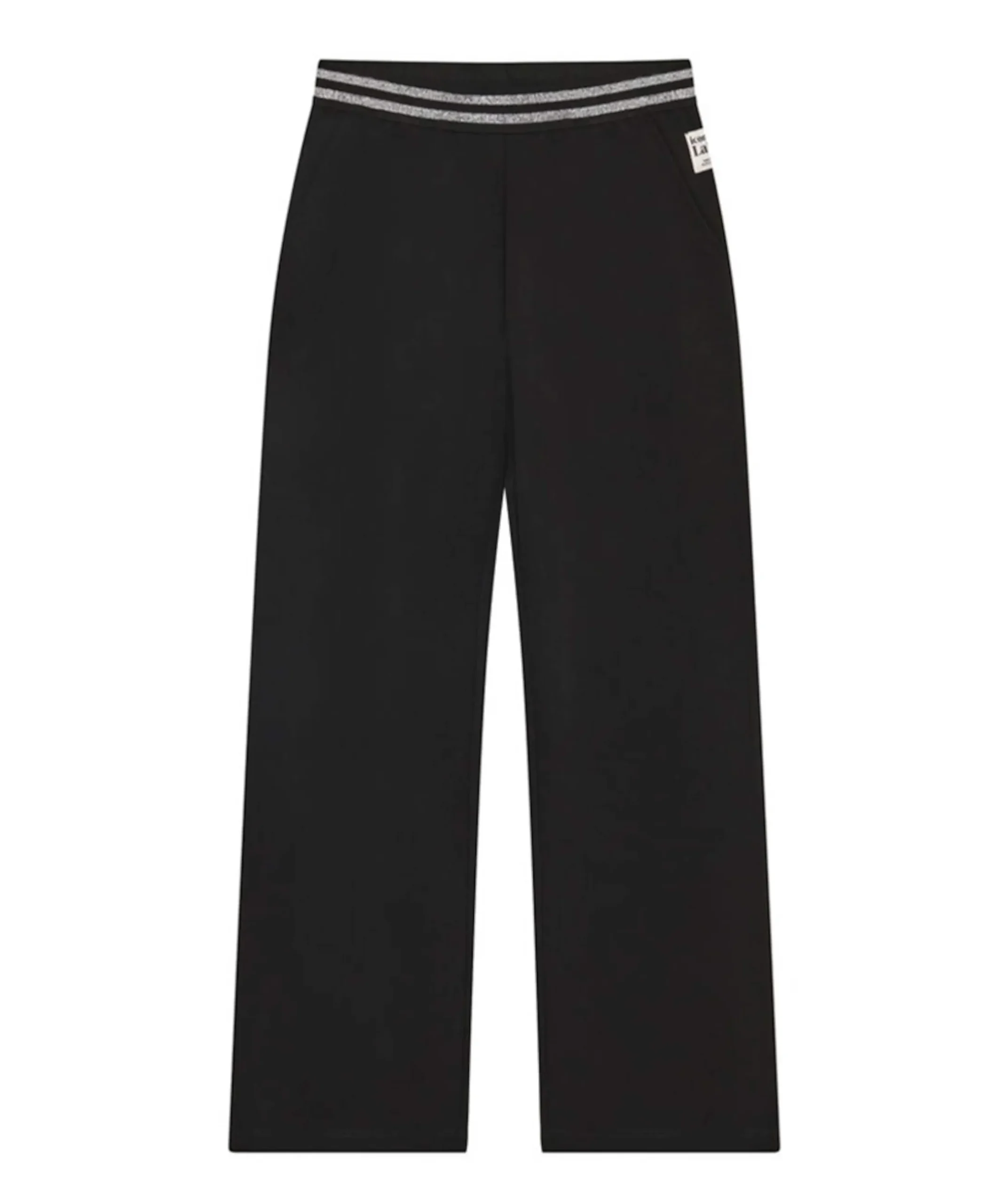 Sporty meisjes pantalon zwart