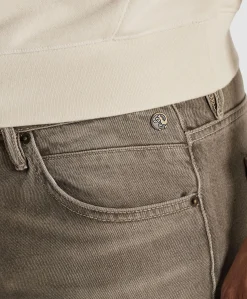 STEEPER RELAXED WINTER BROWN TINT heren jeans bruin