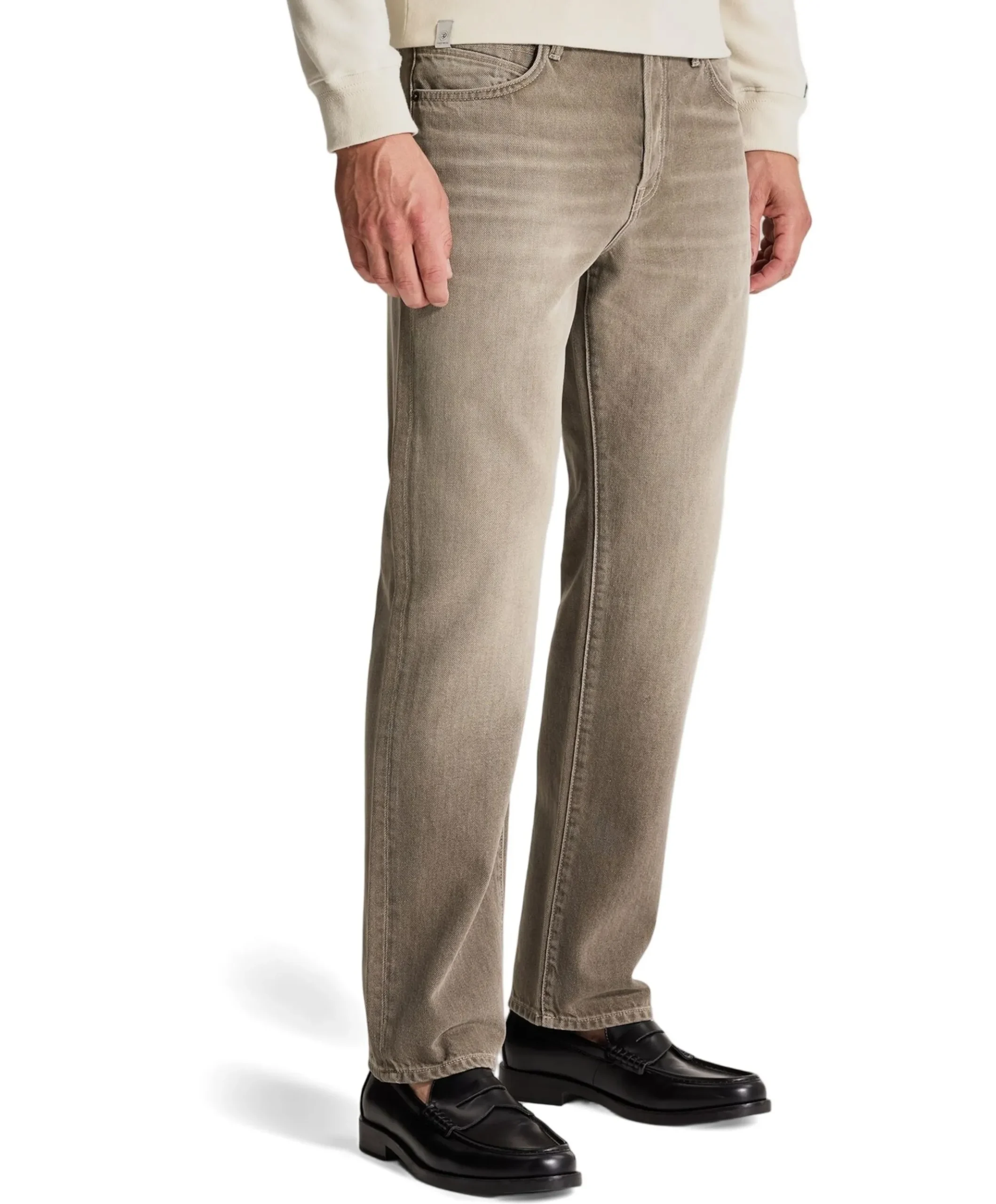 STEEPER RELAXED WINTER BROWN TINT heren jeans bruin