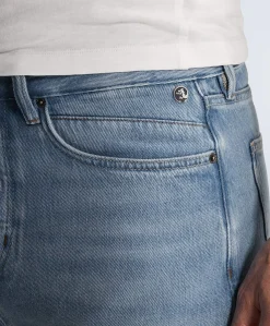 STEEPER SHORTS LIGHT BLEACH BLUE heren korte broek blauw