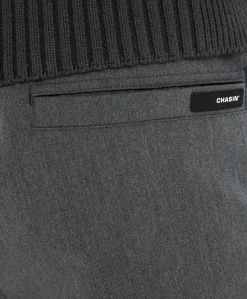 STONE DUAL heren broek grijs