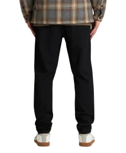 STONE DUAL heren broek zwart