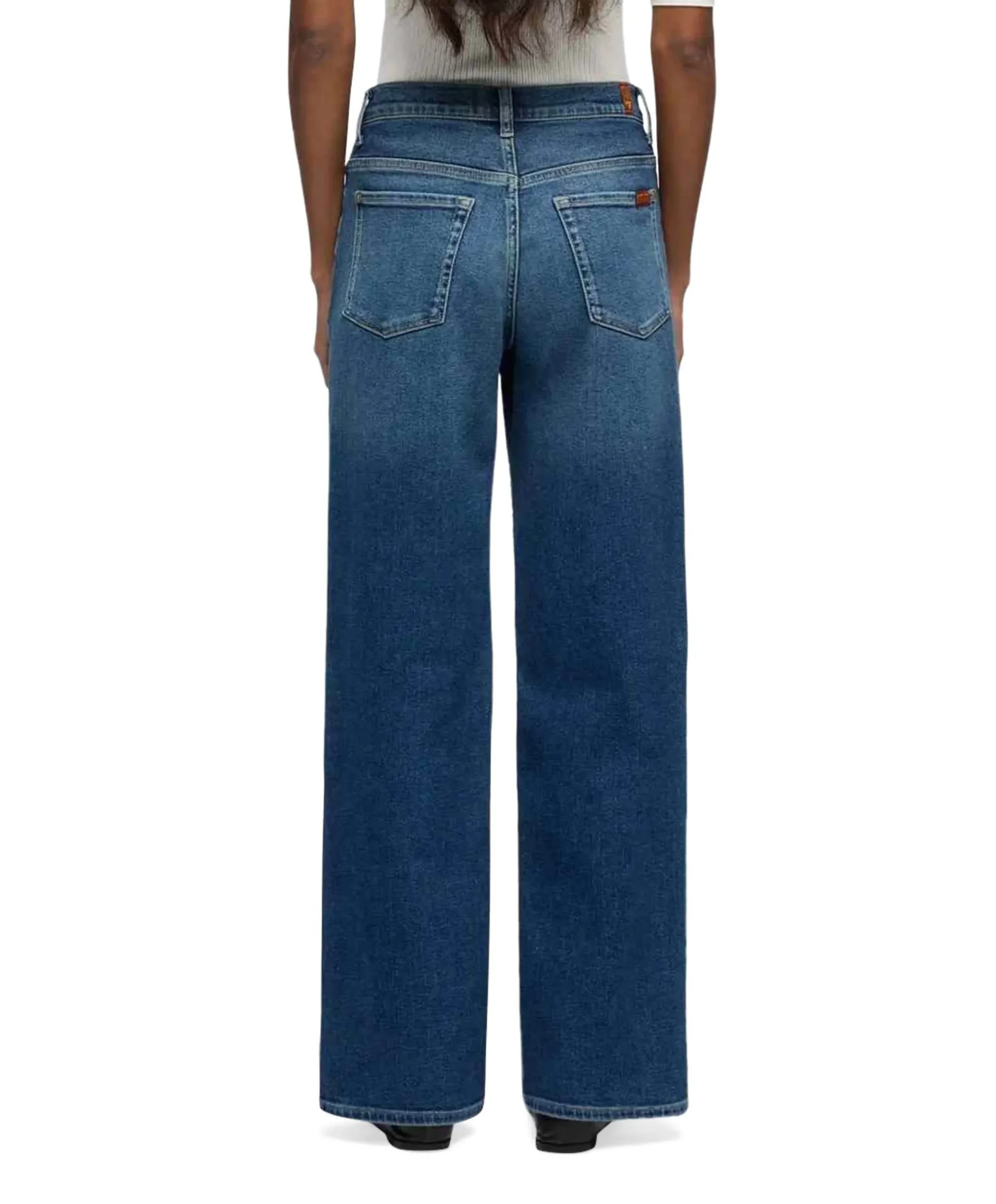 Stovepipe Straight dames jeans blauw