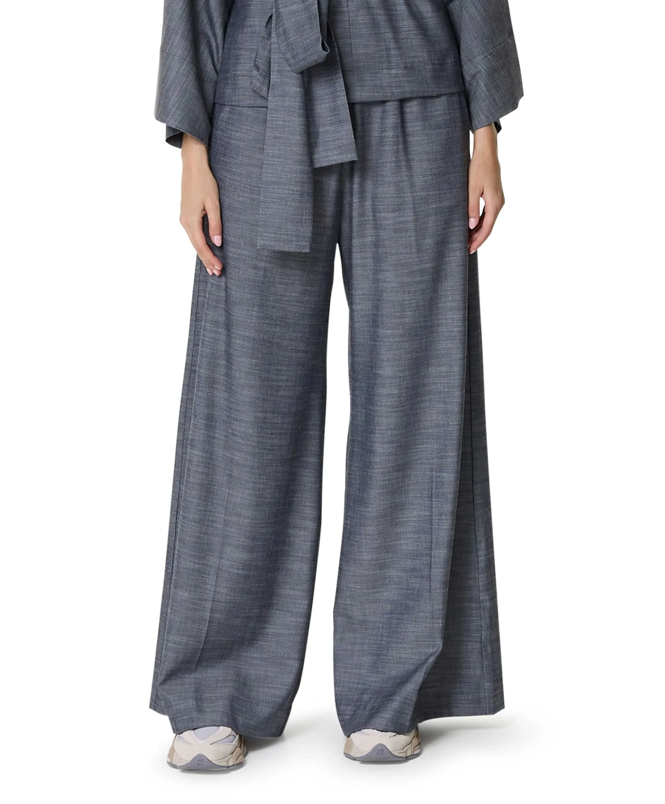 Super Woody Light Woven dames broek grijs