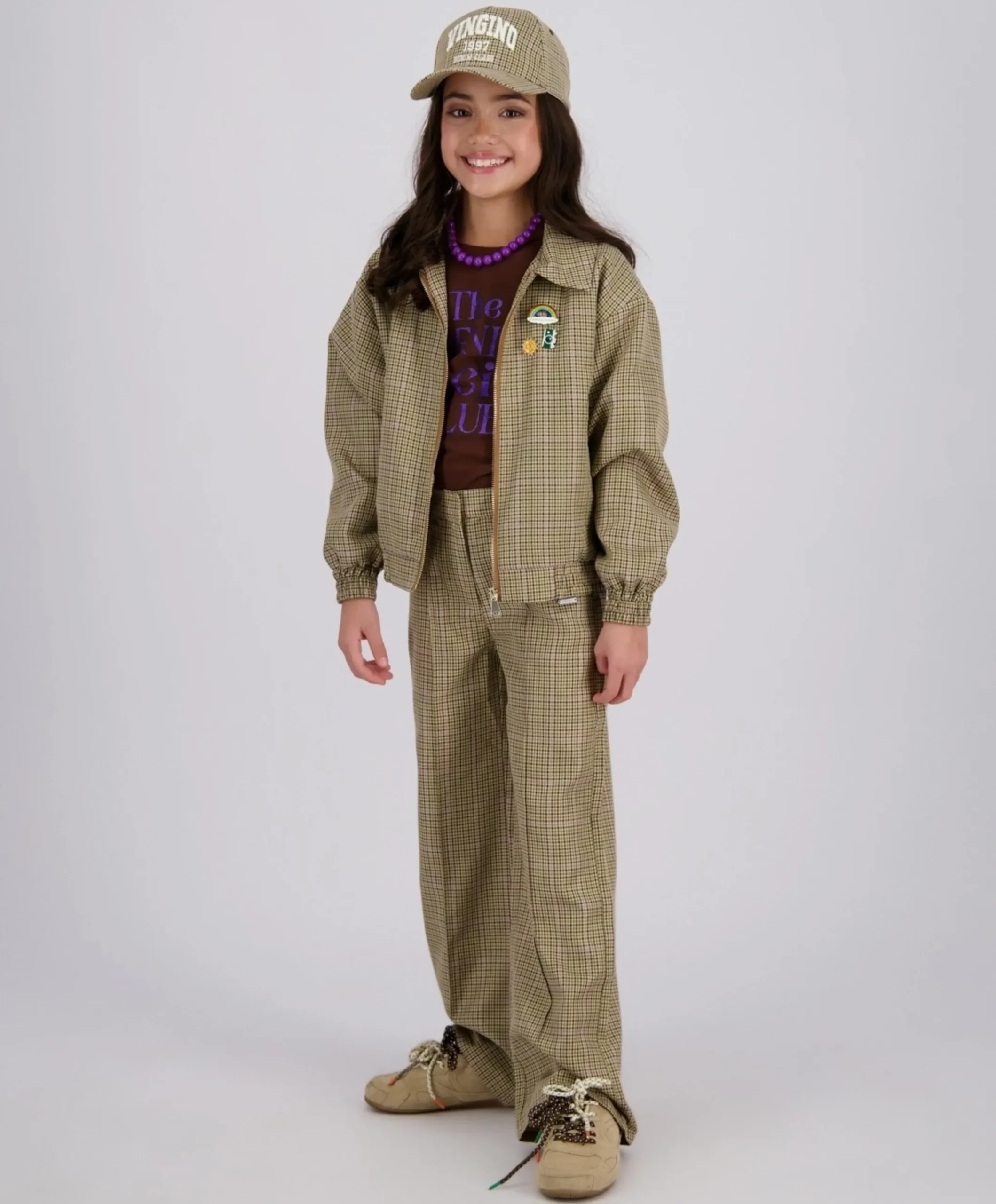 Susie meisjes broek bruin