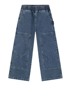 Swaggy samu uniseks jeans blauw