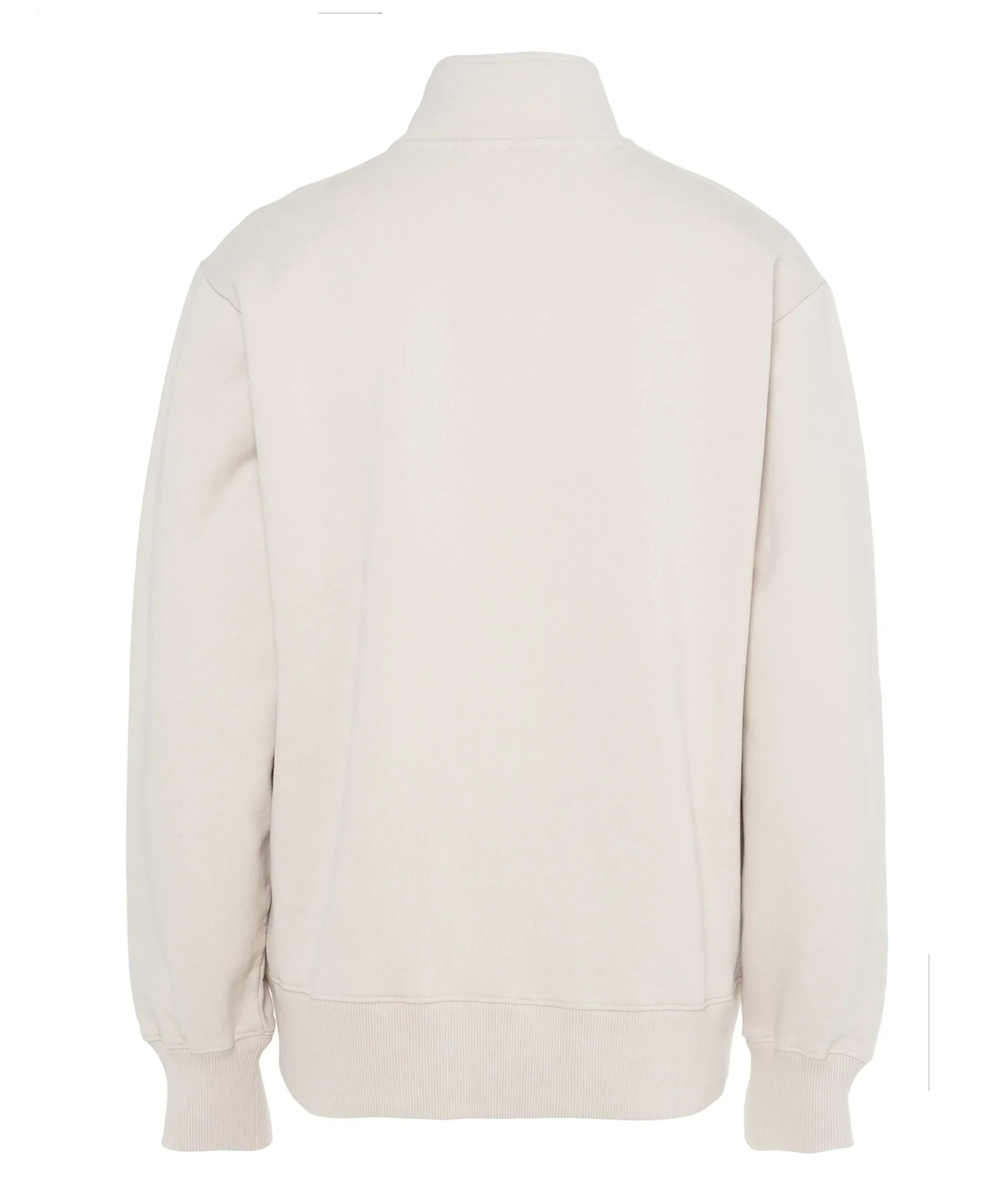 Sweater met rits ecru