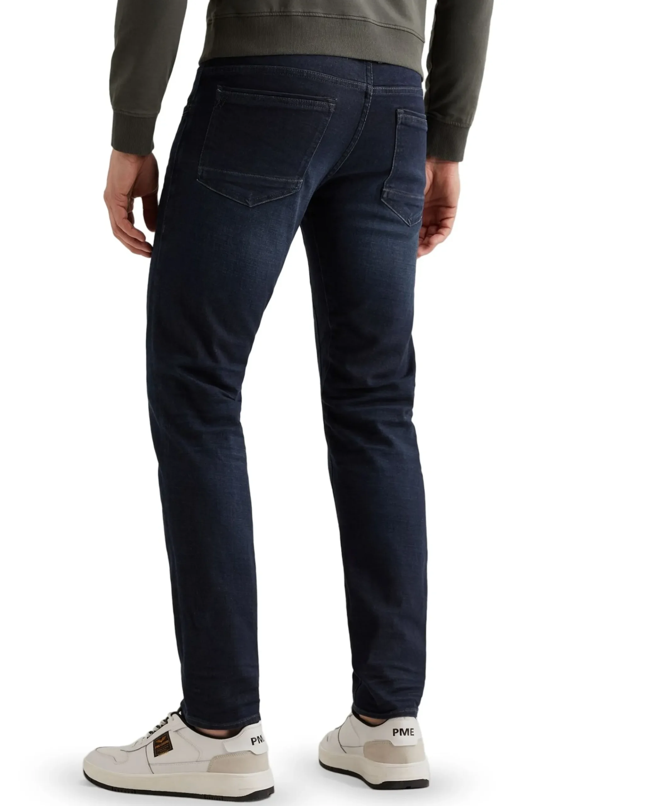 TAILWHEEL DARK NATURAL DENIM heren jeans blauw