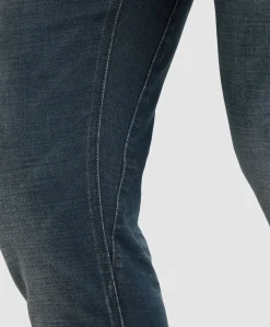 TAILWHEEL DARK NATURAL DENIM heren jeans blauw