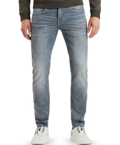 TAILWHEEL DARK NATURAL DENIM heren jeans grijs
