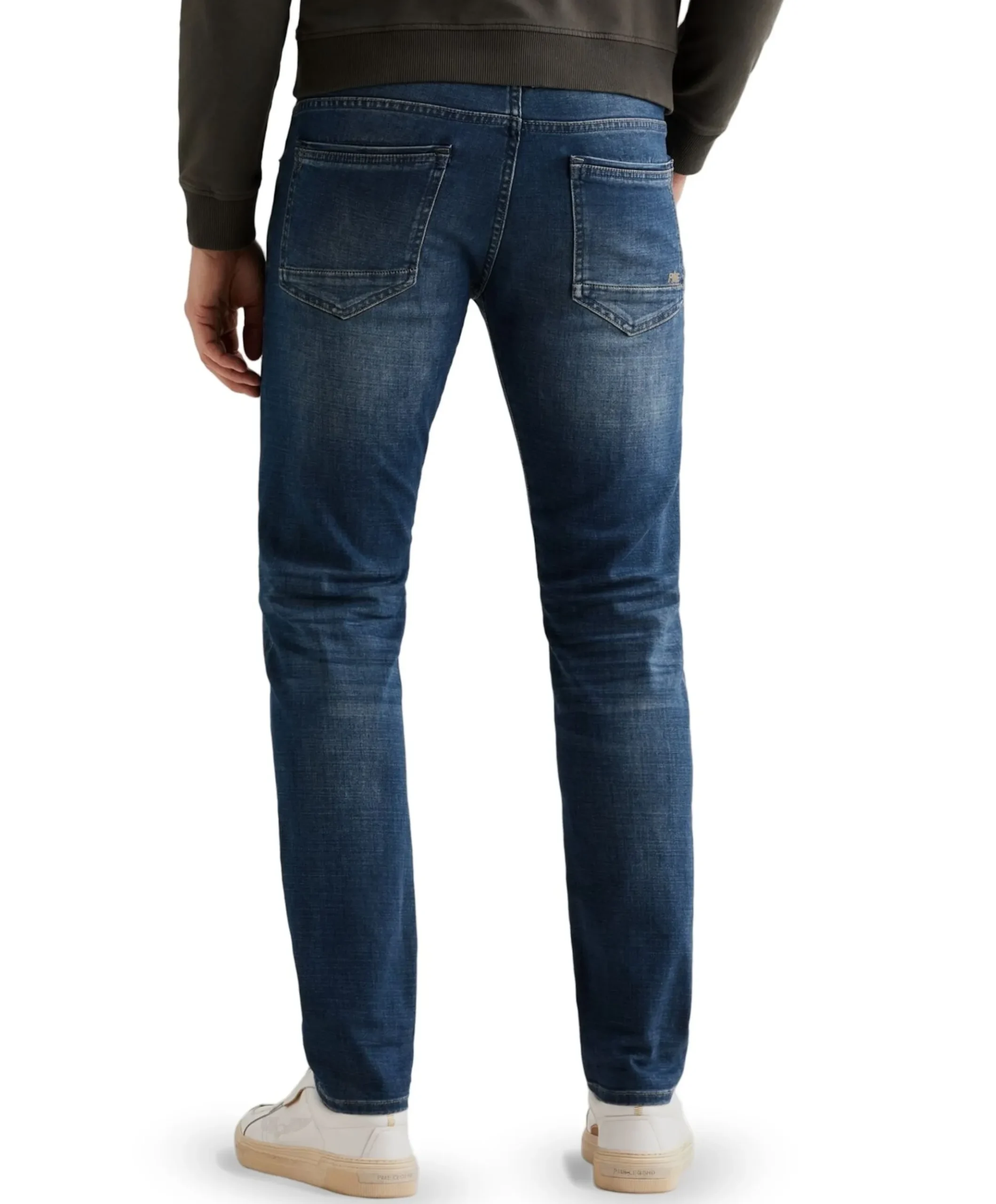 TAILWHEEL DARK NATURAL DENIM heren jeans blauw