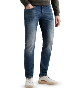 TAILWHEEL DARK NATURAL DENIM heren jeans blauw