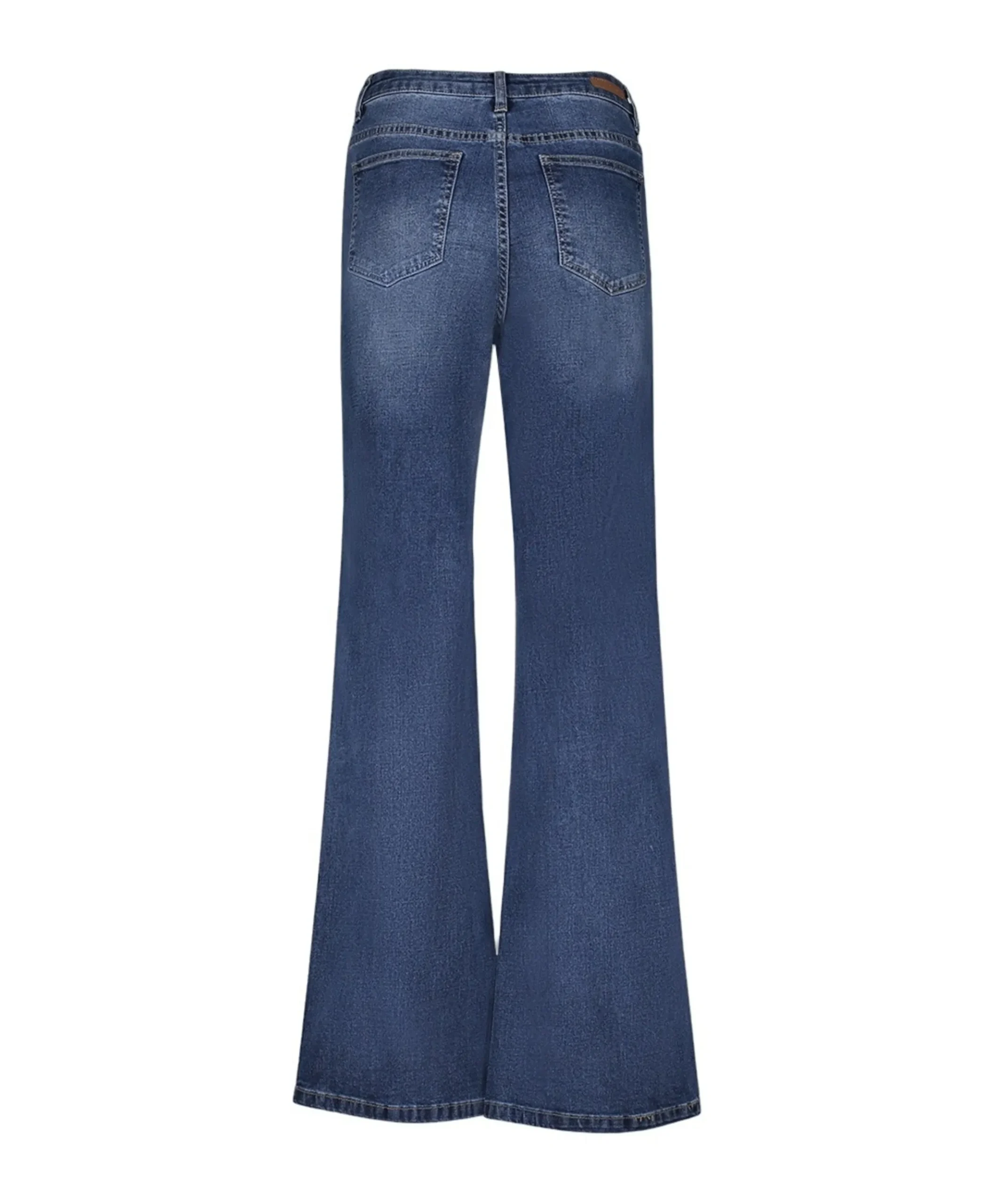 Tape dames jeans blauw