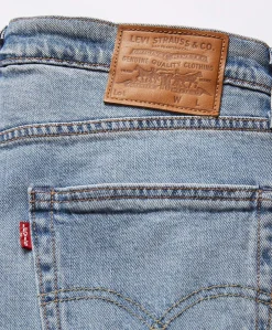 502 Taper heren jeans blauw
