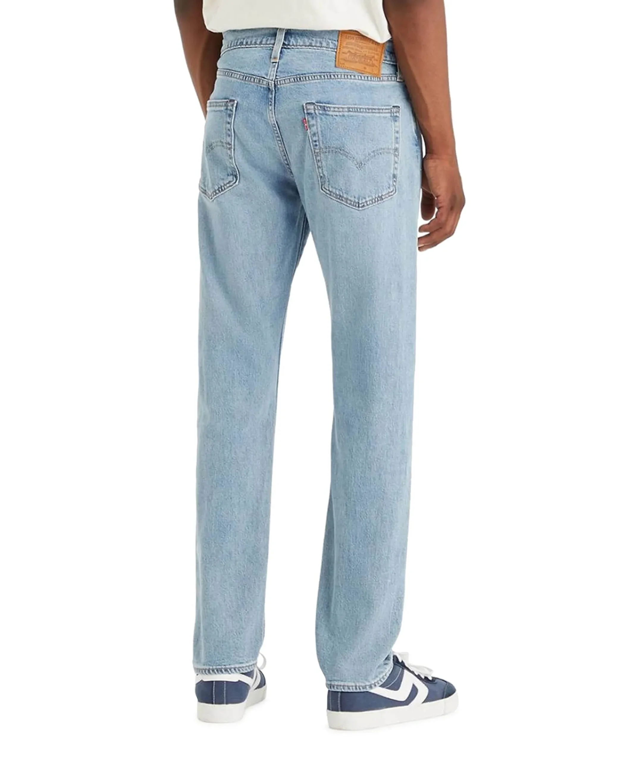 502 Taper heren jeans blauw