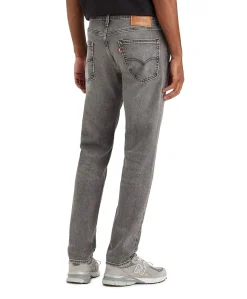 502 Taper heren jeans grijs