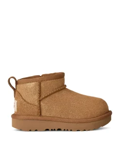 T CLASSIC ULTRA MINI DAZZLE meisjes enkellaarzen bruin