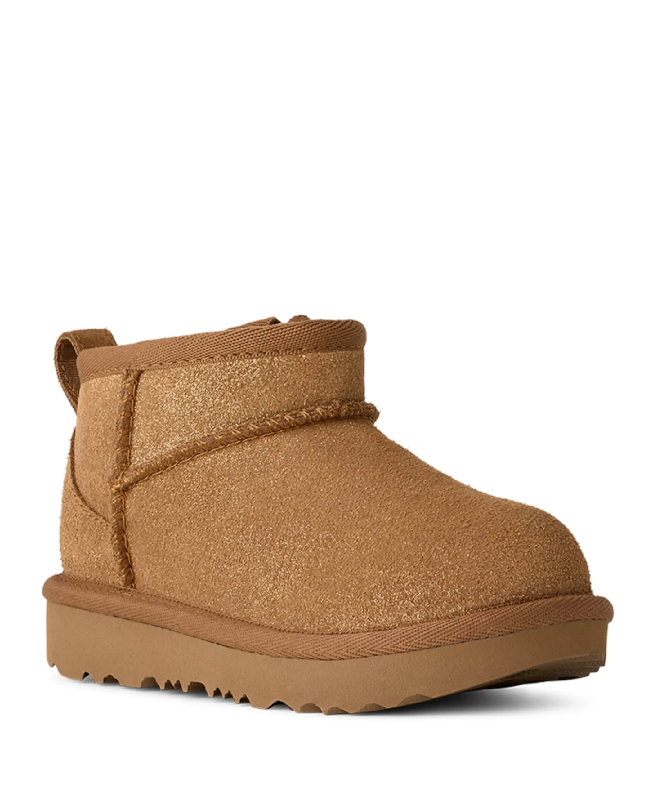 T CLASSIC ULTRA MINI DAZZLE meisjes enkellaarzen bruin