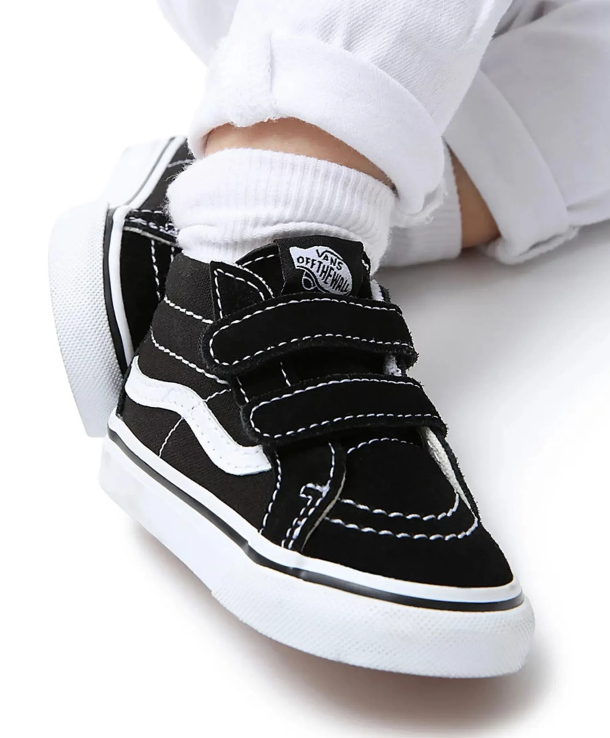 TD SK8-mid reissue v sneakers zwart
