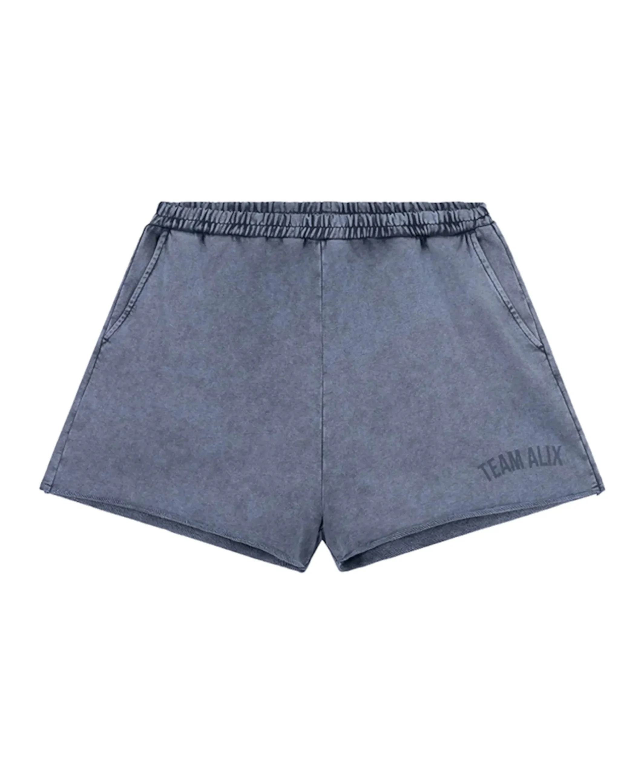 TEAM ALIX SWEAT SHORTS dames korte broek blauw