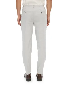 THEOPL 769 CLOUD LINEN heren broek grijs
