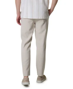 THEOPL 085 SILVER SAND MELANGE heren broek beige