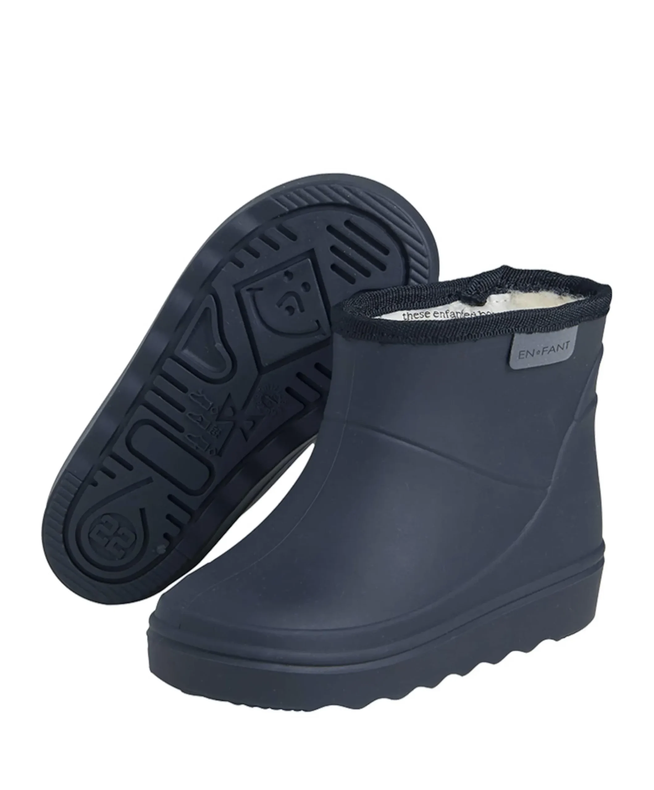 Thermo Boots Shorts Solid uniseks regenlaarzen blauw
