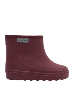 Thermo Boots Shorts uniseks regenlaarzen bordeaux