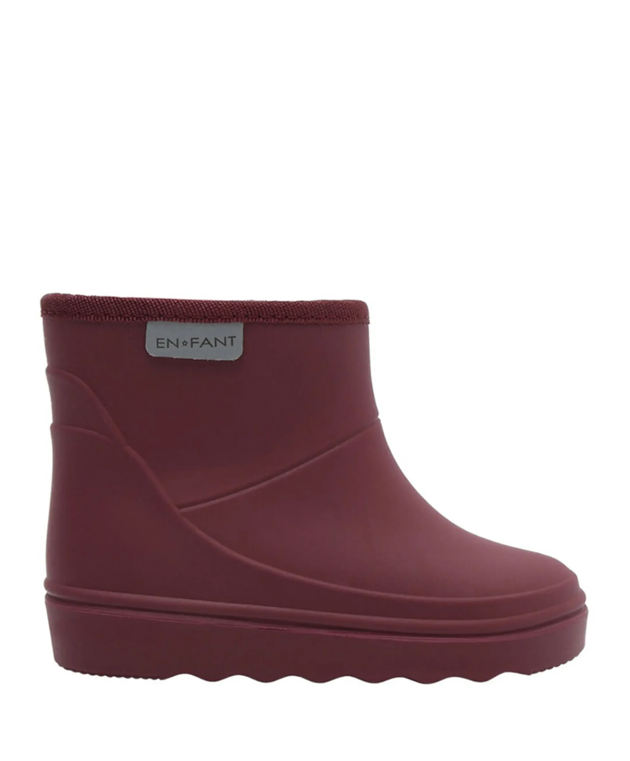 Thermo Boots Shorts uniseks regenlaarzen bordeaux
