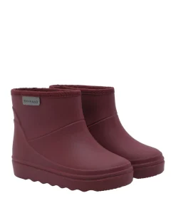Thermo Boots Shorts uniseks regenlaarzen bordeaux