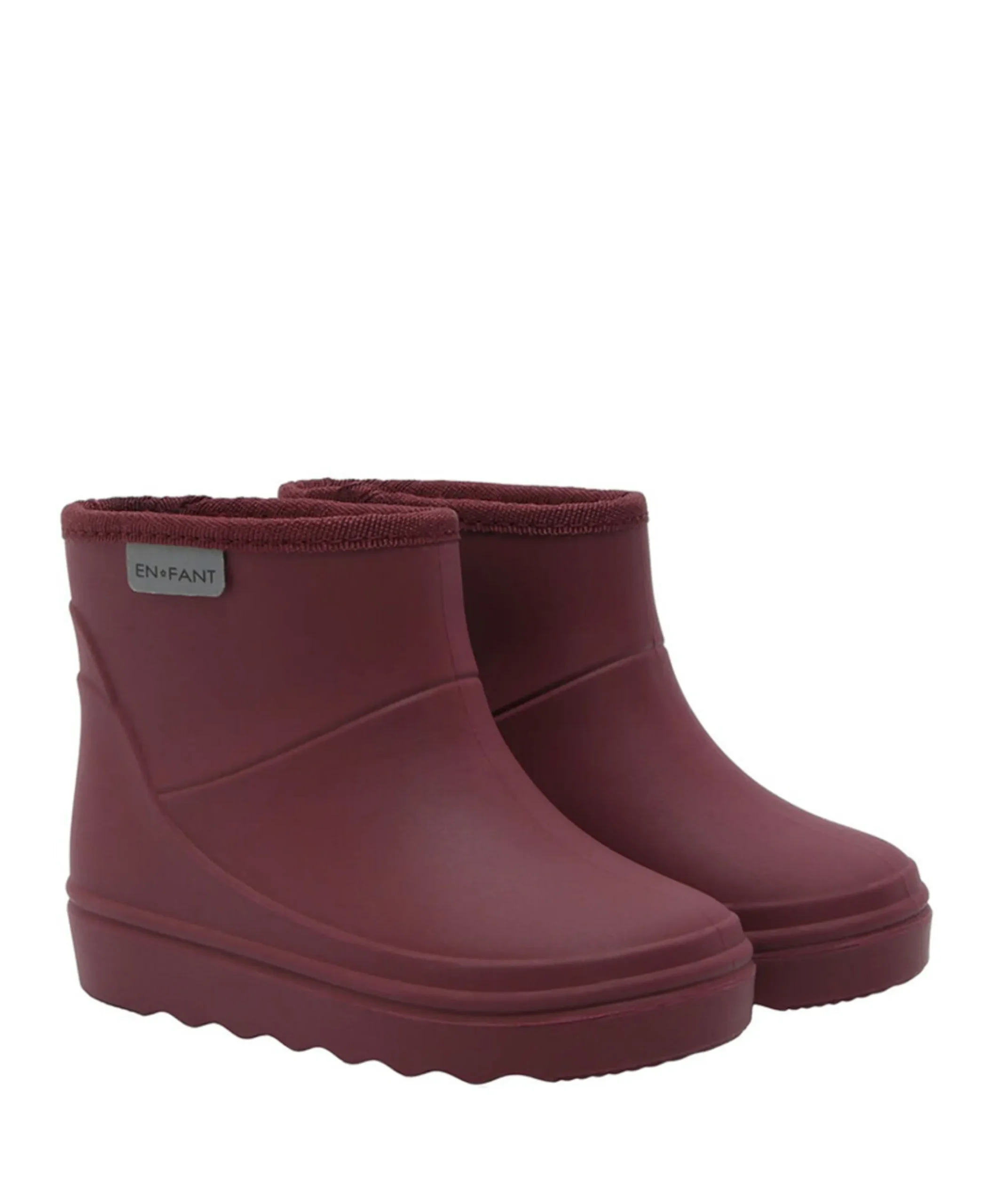 Thermo Boots Shorts uniseks regenlaarzen bordeaux