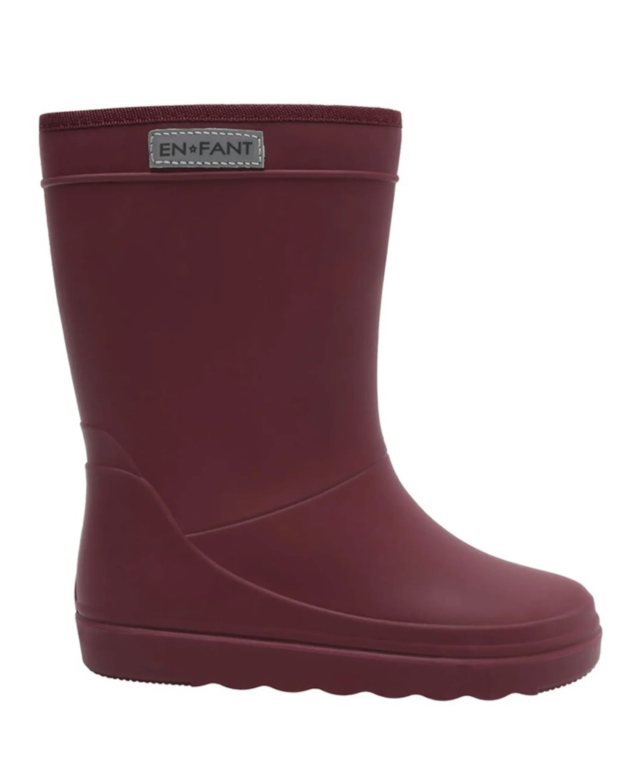 Thermo Boots Solid uniseks laarzen bordeaux