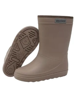 Thermo Boots Solid uniseks regenlaarzen bruin