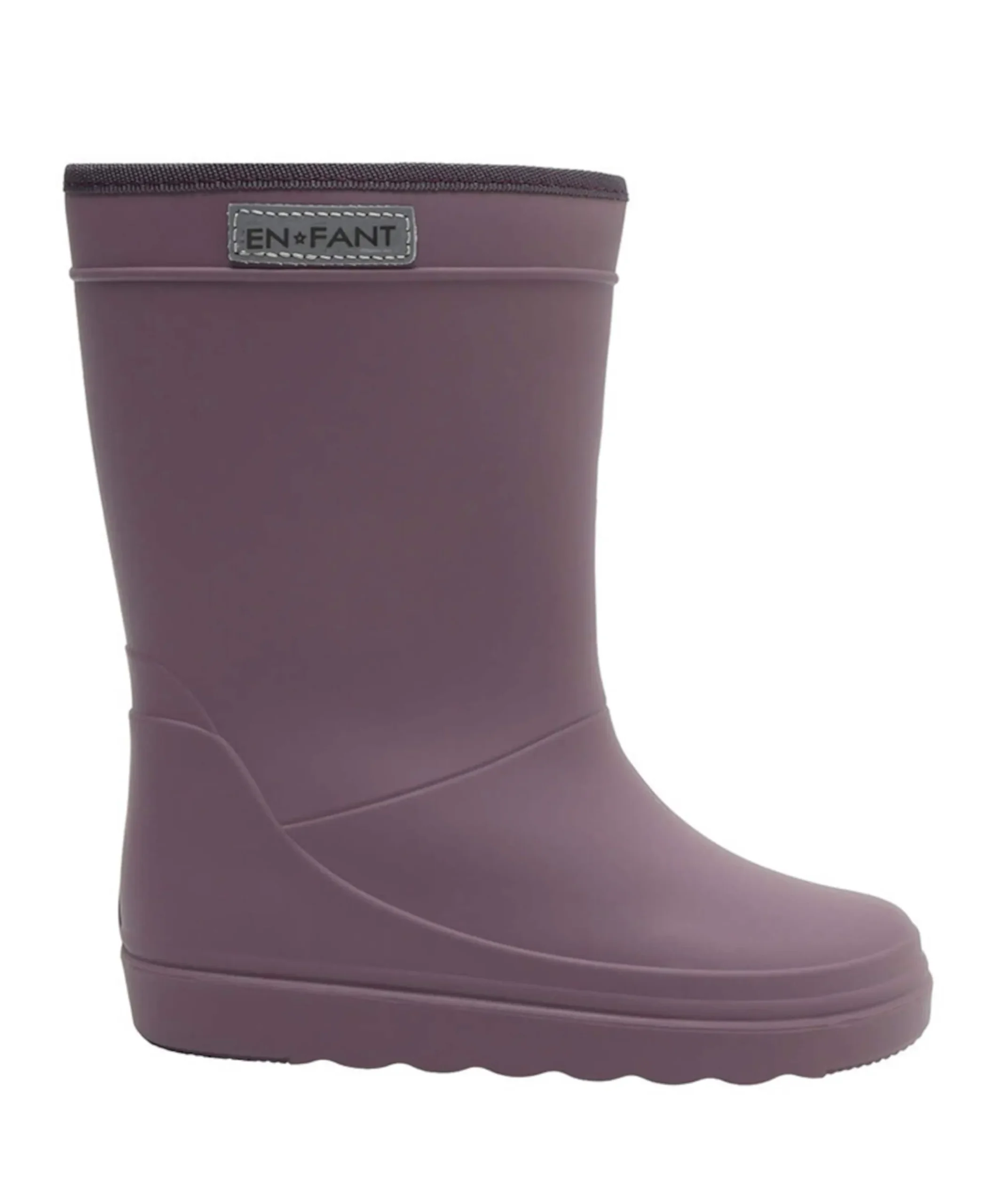 Thermo Boots Solid uniseks regenlaarzen paars