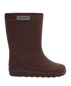 Thermo Boots Solid uniseks regenlaarzen bruin