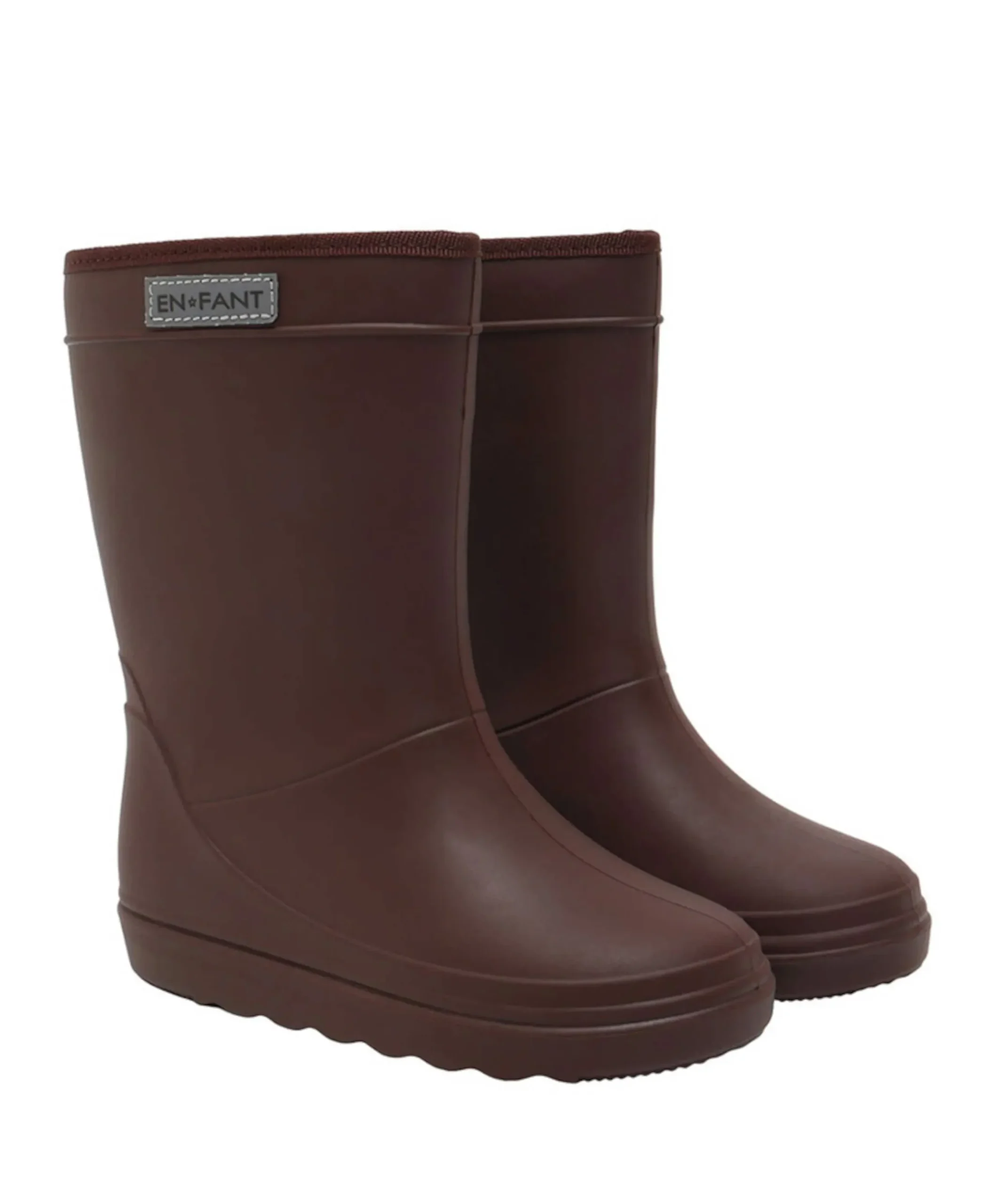 Thermo Boots Solid uniseks regenlaarzen bruin