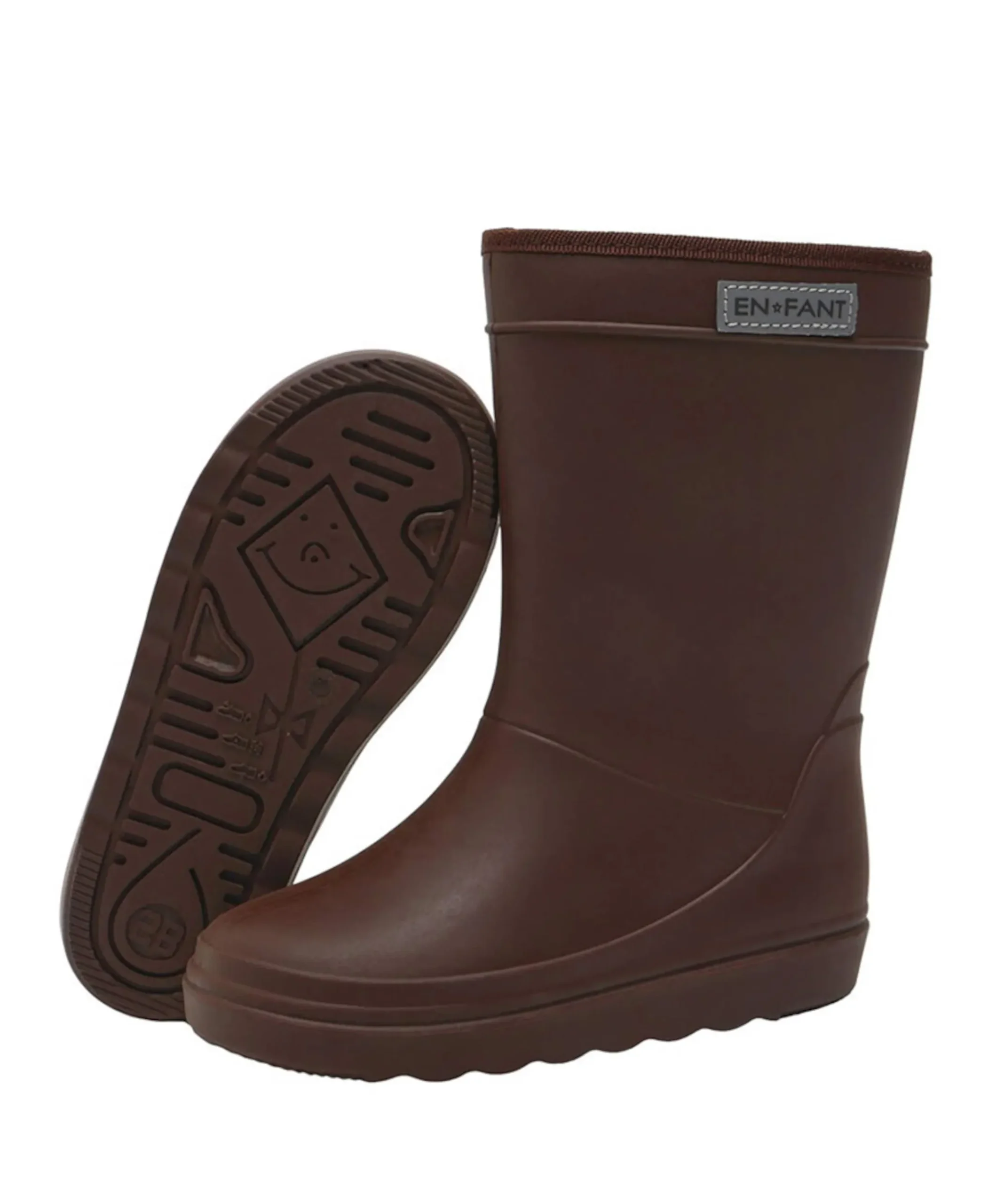 Thermo Boots Solid uniseks regenlaarzen bruin