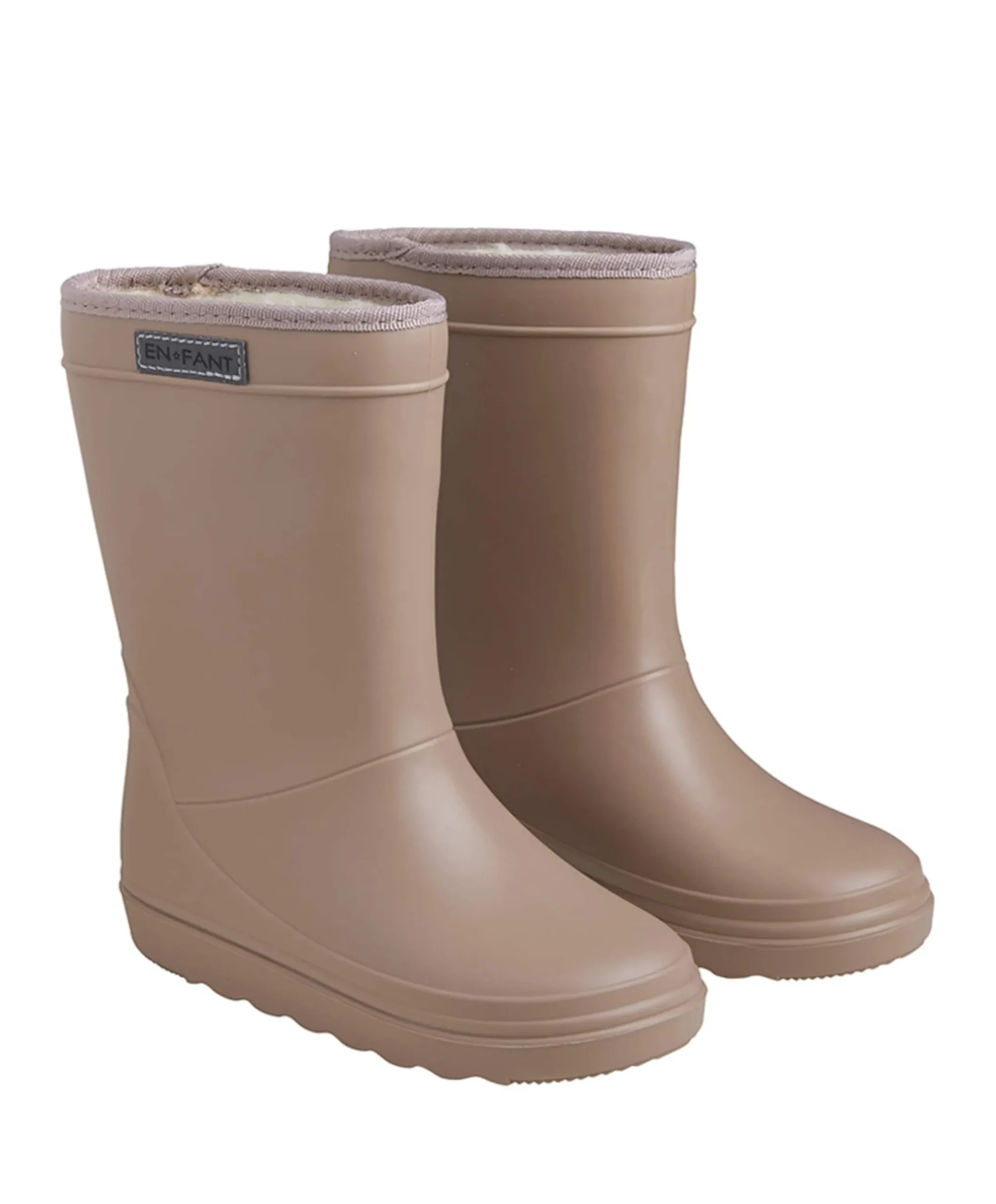 Thermo regenlaarzen bruin
