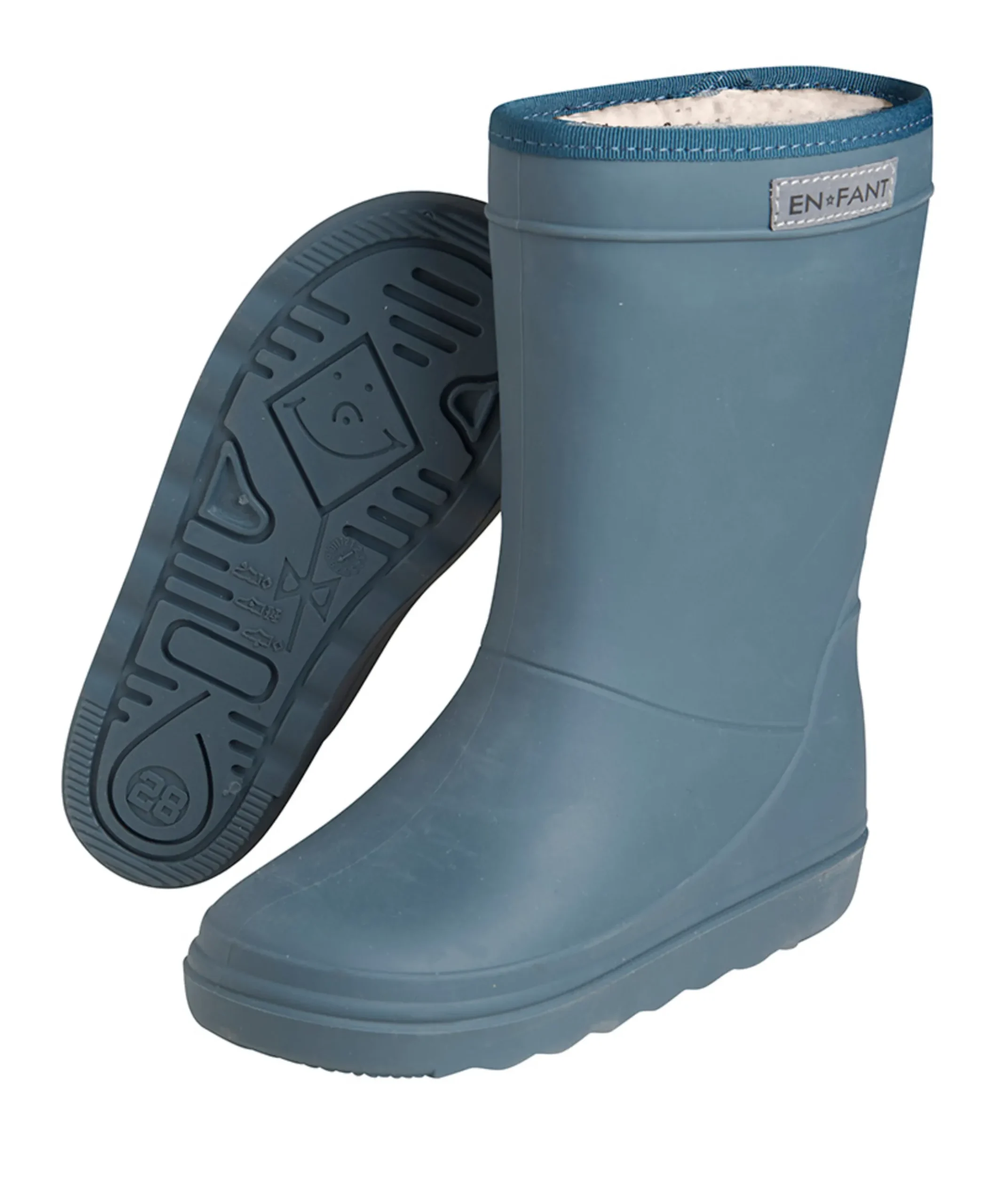Thermo regenlaarzen grijs