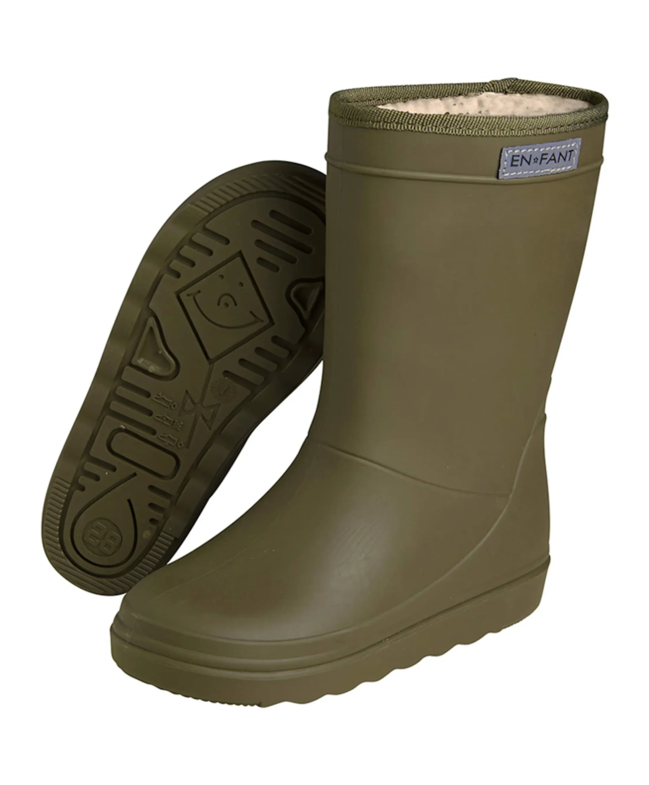 Thermo regenlaarzen groen