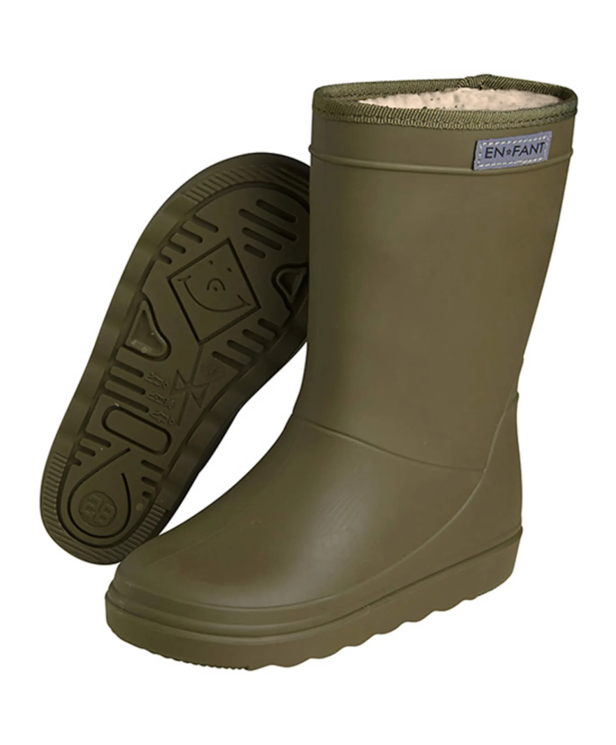 Thermo regenlaarzen groen