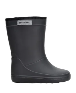 Thermo regenlaarzen zwart